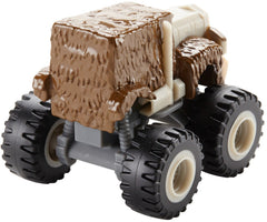 Gasquatch with metal axles enables smooth rolling for durable play.