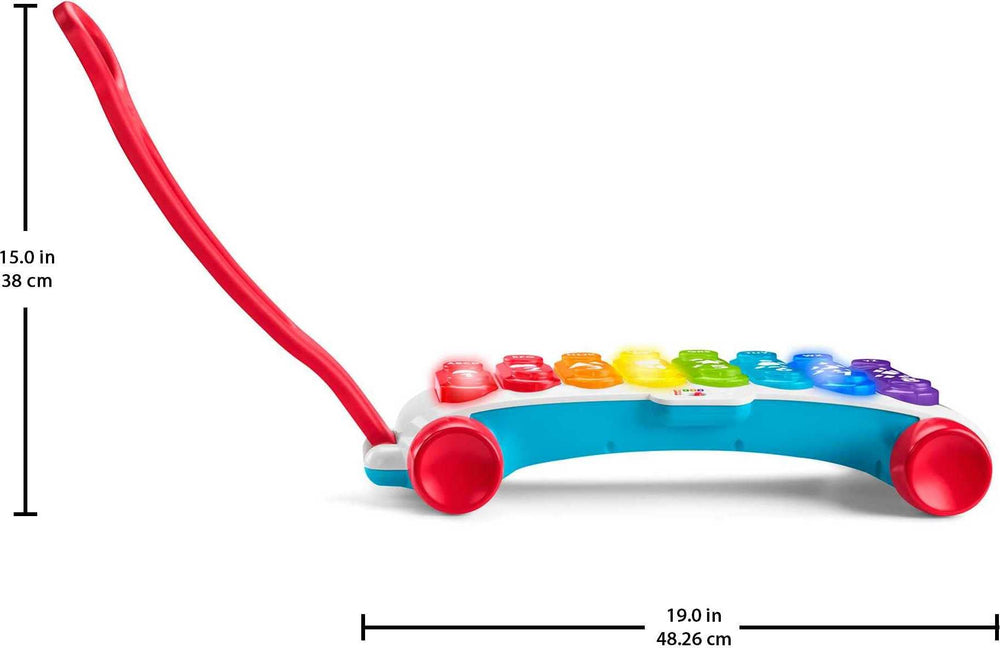 Vibrant lights and music from the Giant Light-Up Xylophone enhance sensory play.