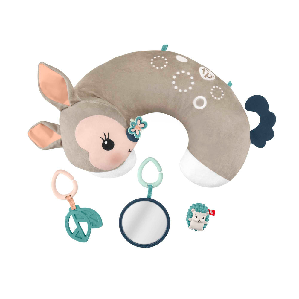 Fisher-Price hedgehog rattle adds gentle sounds for sensory curiosity