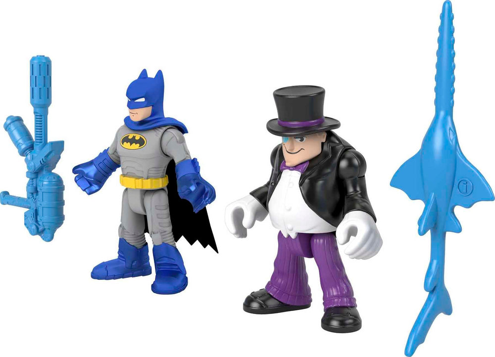 Fisher-Price Imaginext Batman accessory included for expanded play options.