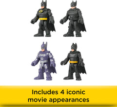 Fisher-Price Imaginext Batman Begins figure with iconic suit for adventurous play.