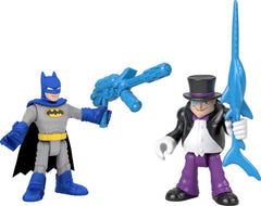 Fisher-Price Imaginext Batman figure with poseable joints for imaginative play.