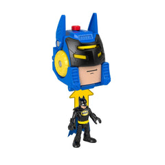 Batman action with a hood projectile in vehicle mode.