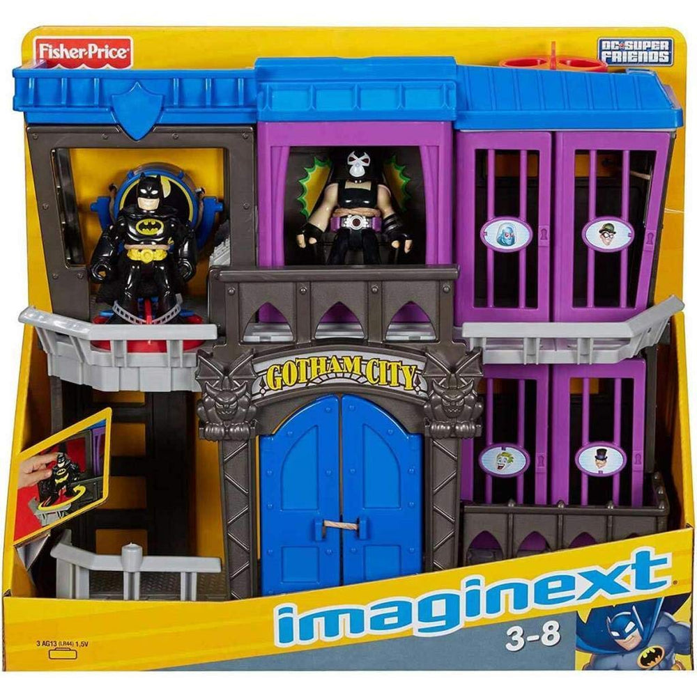 Fisher-Price Imaginext batteries included for immediate playtime.