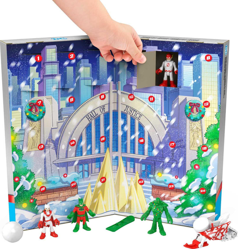 Fisher-Price Imaginext DC Advent Calendar complete DC Super Friends collection