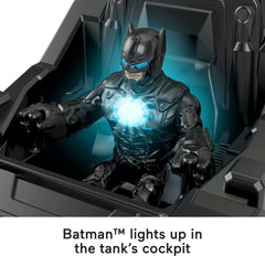 Fisher-Price Bat-Tech Tank projectile launches for action-packed rescues.