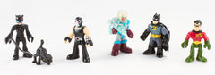 Fisher-Price Imaginext Catwoman figure for stealthy superhero missions.
