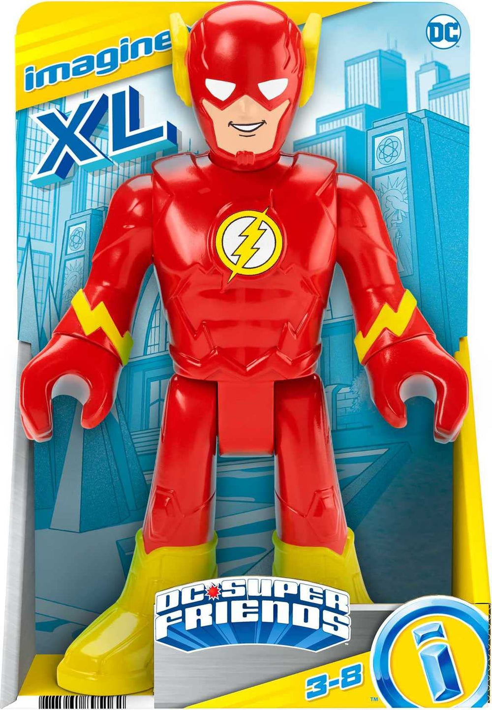 Compatible with other Imaginext DC Super Friends figures for bigger battles.