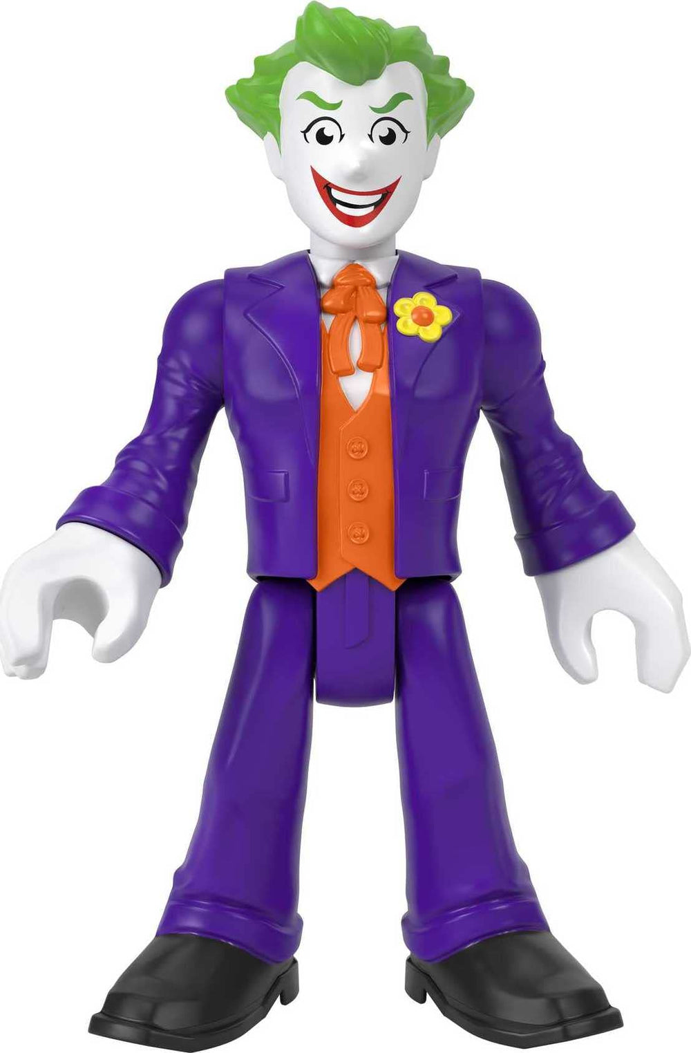 Fisher-Price Imaginext Joker XL figure stands tall for heroic pretend battles