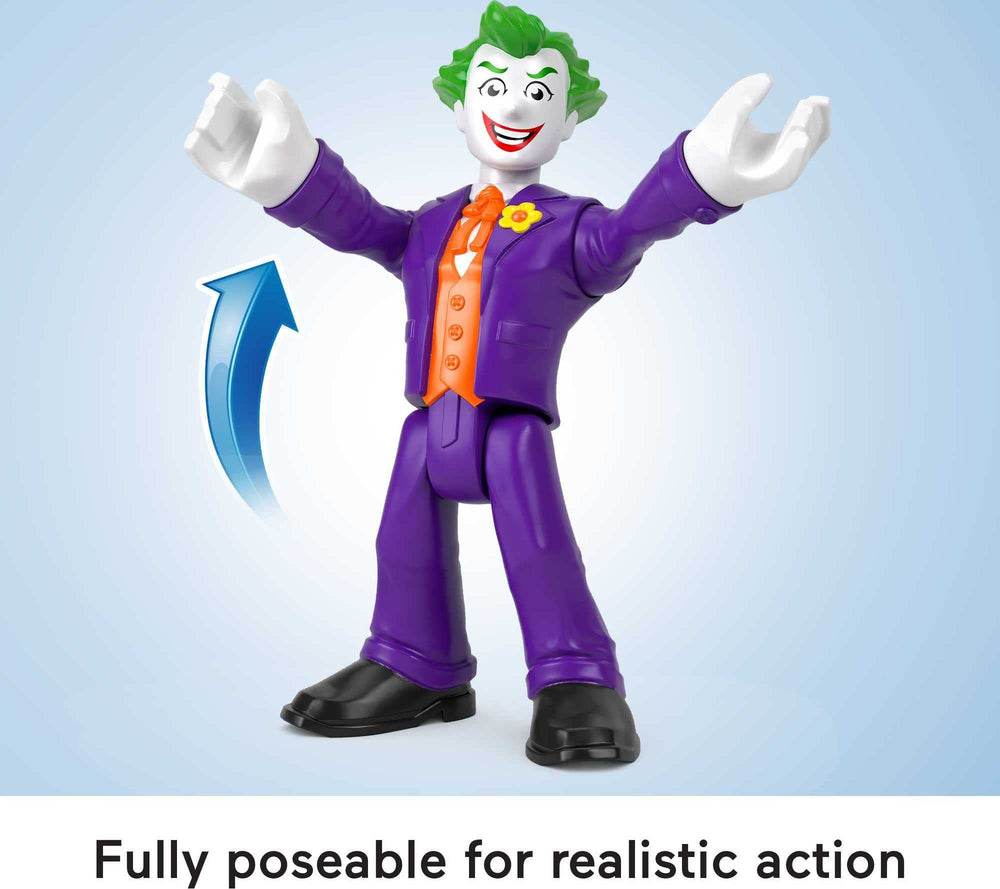 Iconic purple and green styling brings Gotham City to life