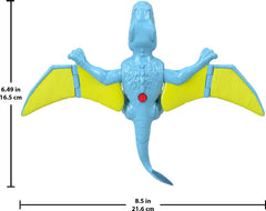 Fisher-Price Imaginext Dimorphodon stands 7.5 inches tall.