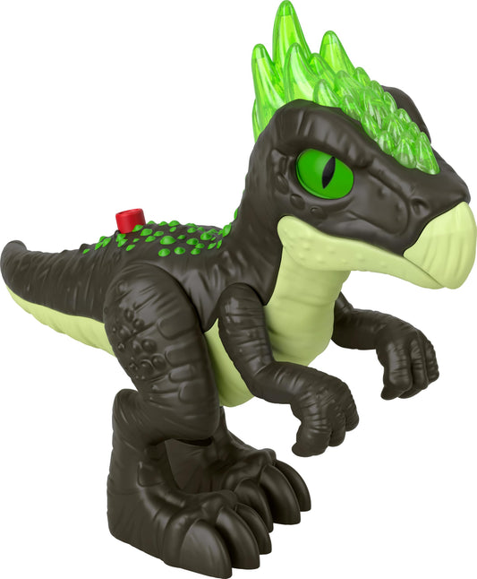 Fisher-Price Imaginext Dracorex XL poseable dino for imaginative play.