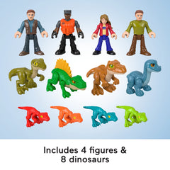 Fisher-Price Imaginext Jurassic World Advent Calendar 10 accessories expand play scenarios