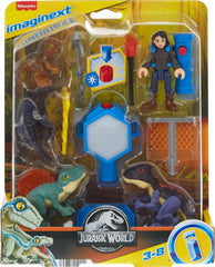 Fisher-Price Imaginext power pad and scanner boost storytelling scenes.