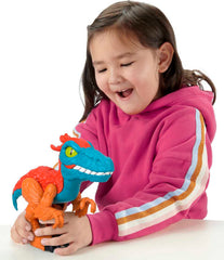 Fisher-Price Imaginext Pyroraptor XL with movable arms and legs for action play.