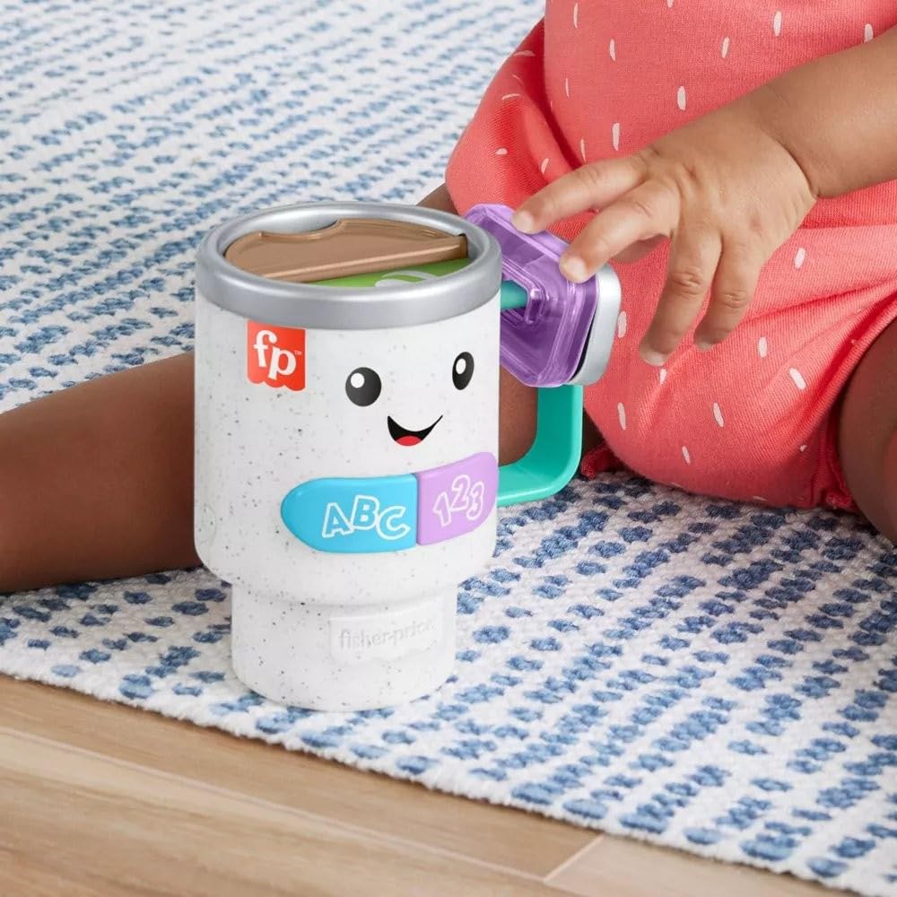 Fisher-Price Laugh & Learn mug clackers invite hands-on exploration for toddlers.