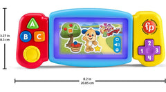 Fisher-Price Laugh and Learn Gamer multiple buttons teach counting, shapes, and colors.