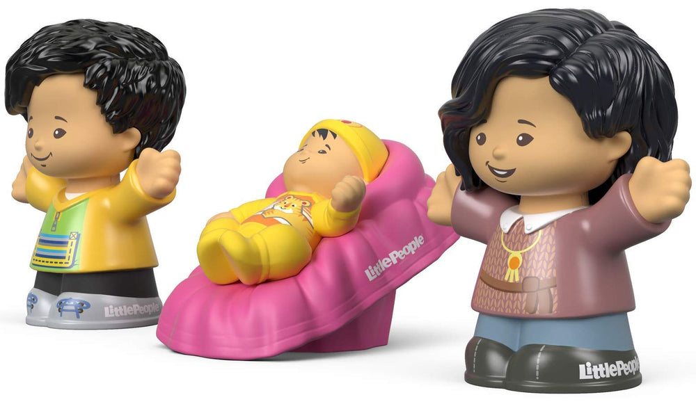 Fisher-Price Little People figures: hand-sized design supports fine motor skill practice.