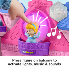 Discovery Buttons activate lights, sounds, and music for interactive play.