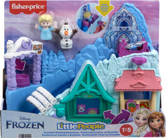 Fisher-Price Little People Arendelle hot tub scene for interactive play