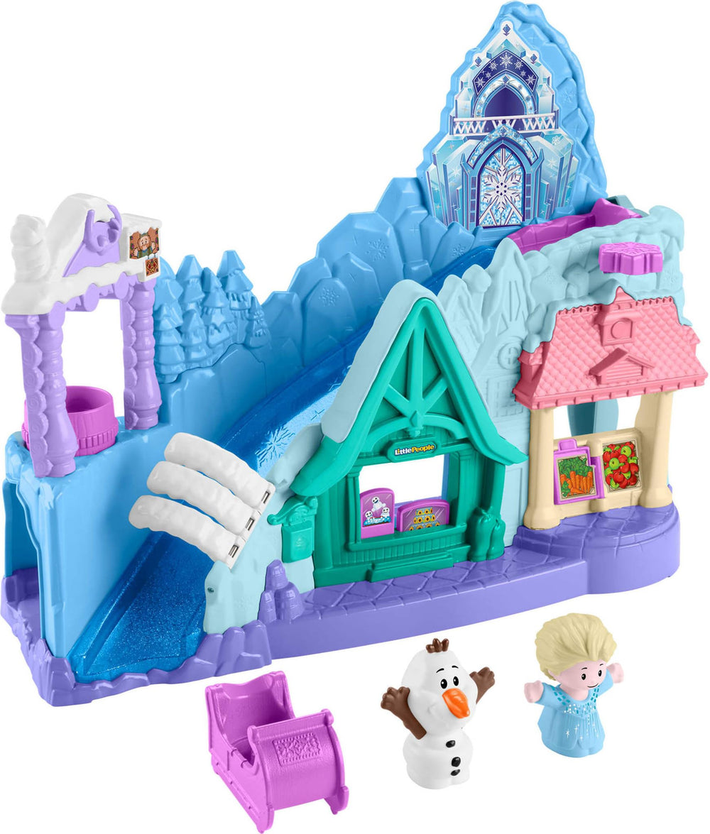 Fisher-Price Little People Elsa figure for gentle, imaginative play