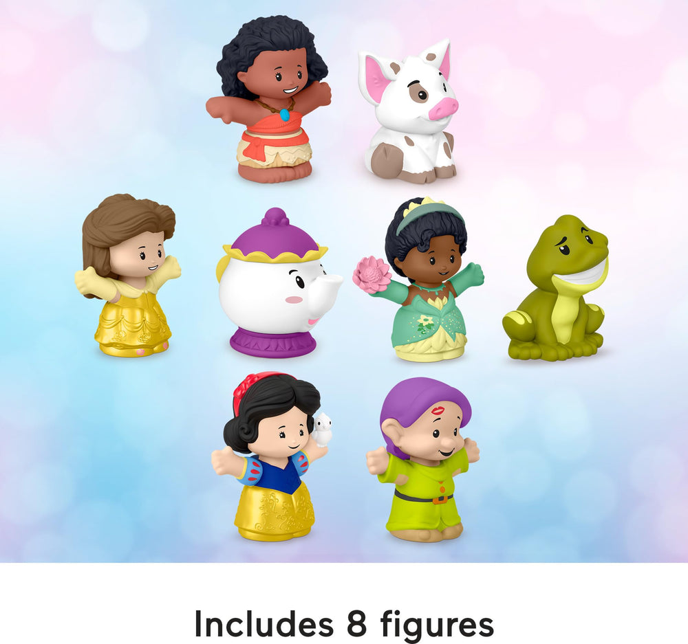 Fisher-Price Little People Tiana and Naveen figures for fine motor fun