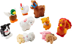 Fisher-Price Little People bunny figure for kid-sized farm play.