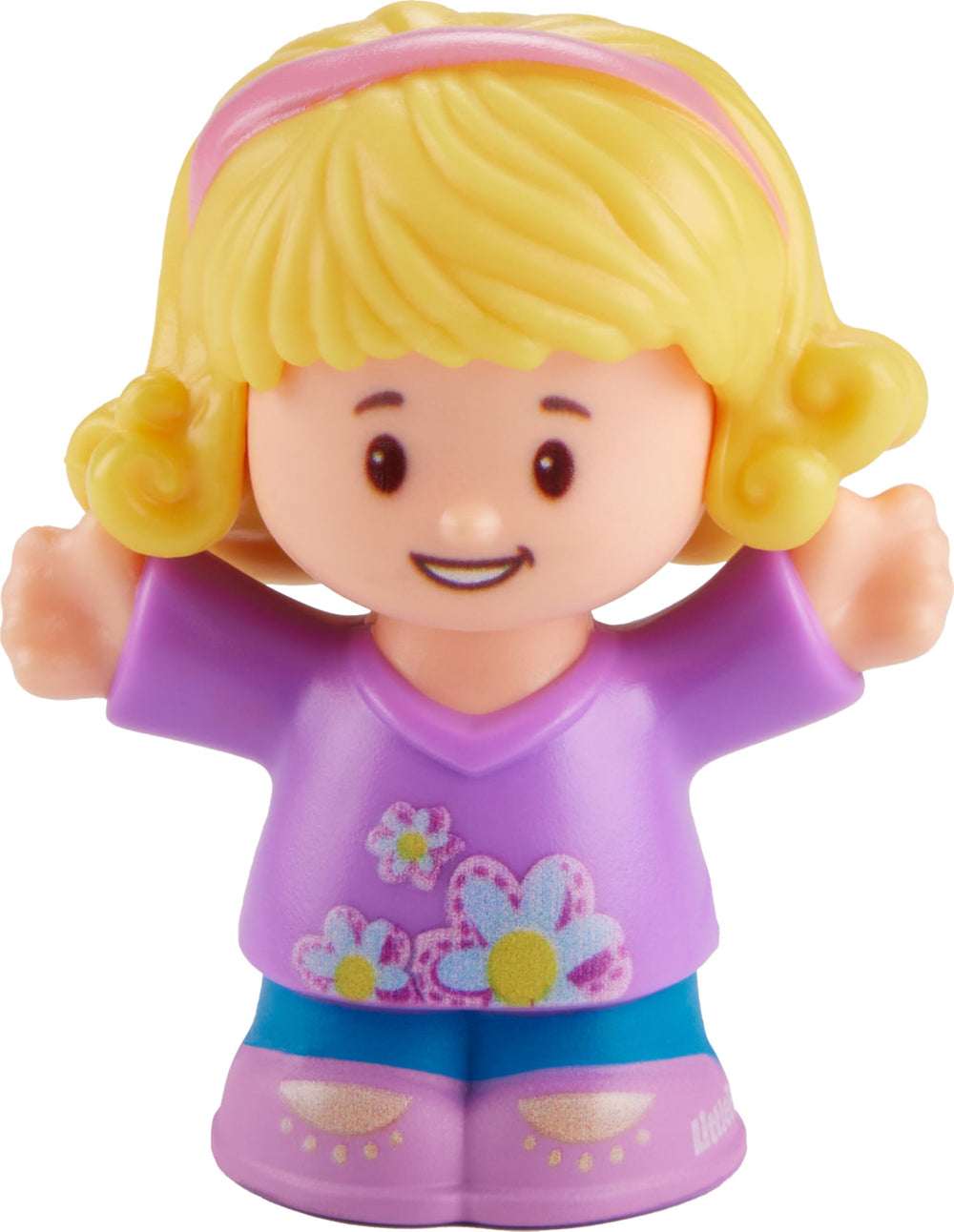 Fisher-Price Little People family figures support storytelling during playtime