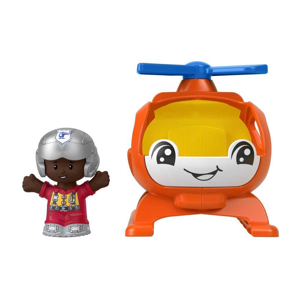 Fisher-Price Little People Helicopter in action for toddler-sized play.
