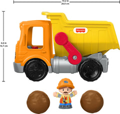 Fisher-Price Little People pretend construction scene encouraging storytelling