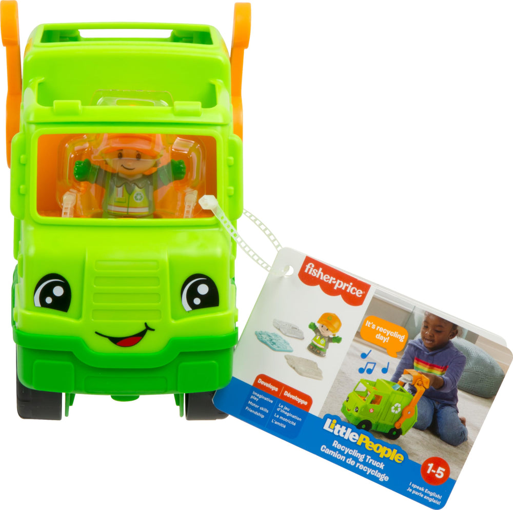 Fisher-Price Little People toy set promotes cooperative play and storytelling on the go