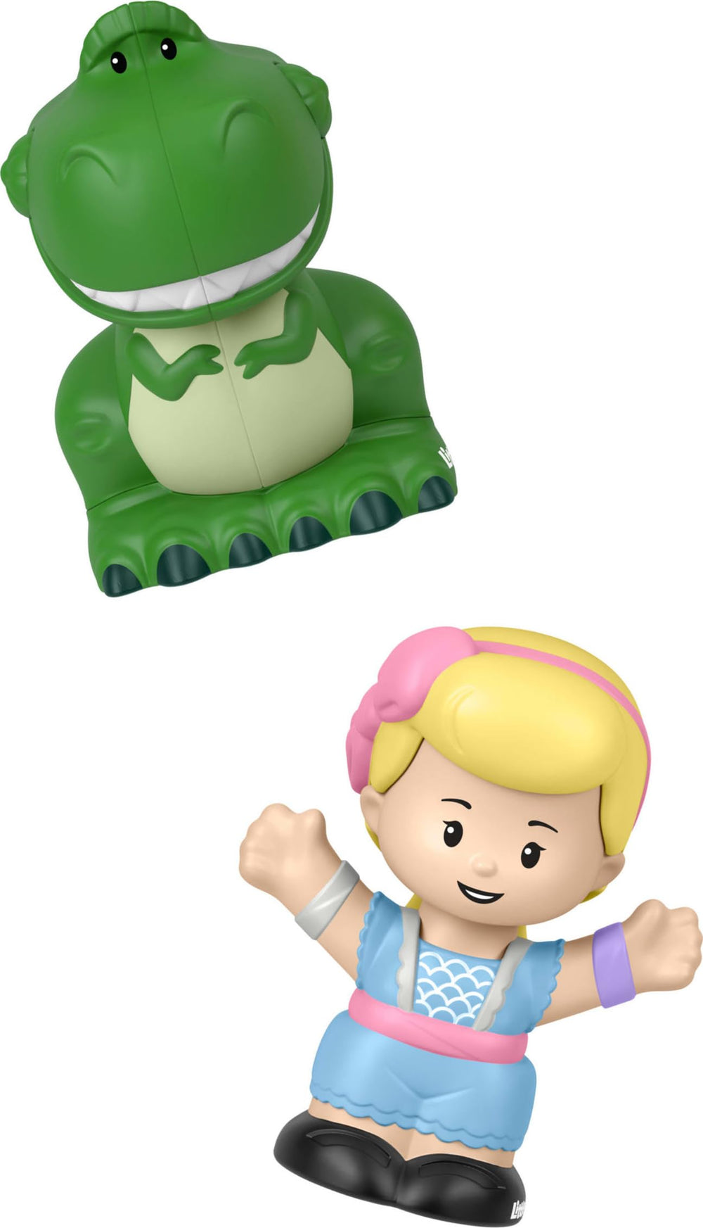 Fisher-Price Little People toy story figures pair with playsets for storytelling.