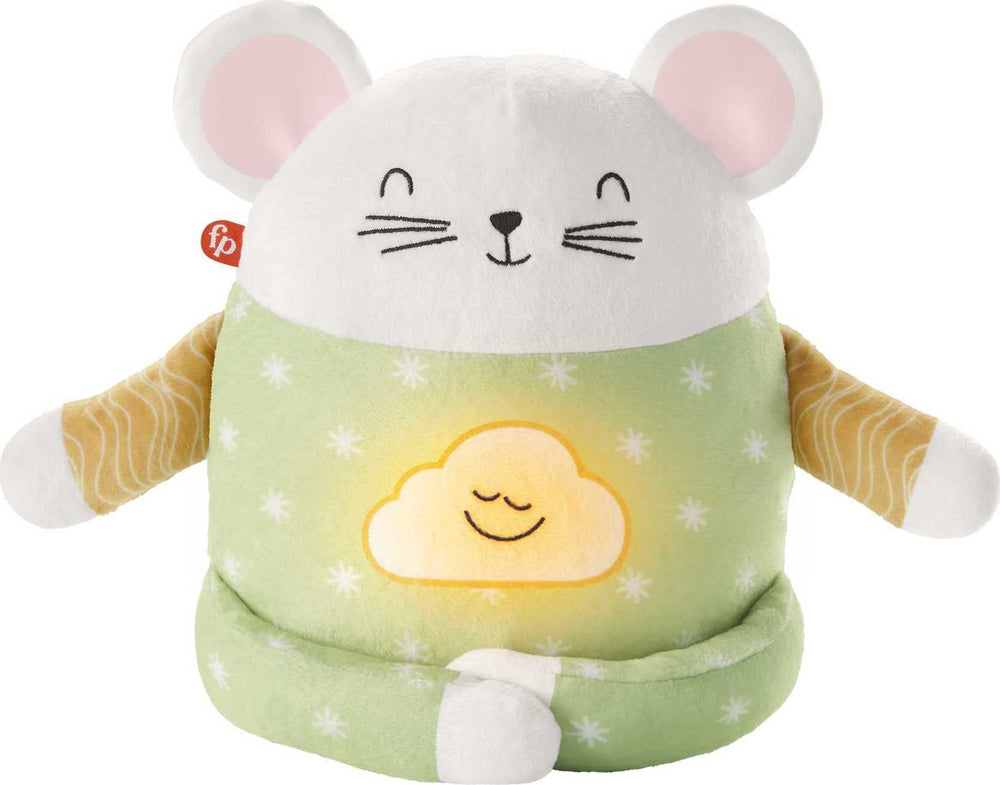 Fisher-Price Meditation Mouse glowing belly for calm moments and gentle light