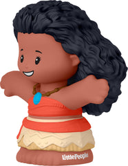 Fisher-Price Moana Little People figure close-up showing friendly details for toddlers.