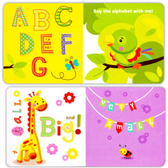Fisher-Price My First Books alphabet spread supports letter recognition during early reading.