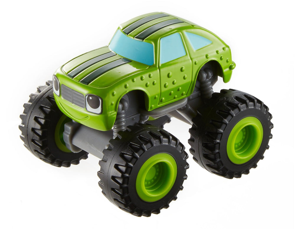 Fisher-Price Pickle die-cast vehicle front view for imaginative adventures.