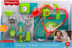 Fisher-Price Preschool Medical Kit doctor bag for easy storage and on-the-go pretend play.