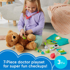 Fisher-Price Preschool Medical Kit thermometer for role-play temperature checks.