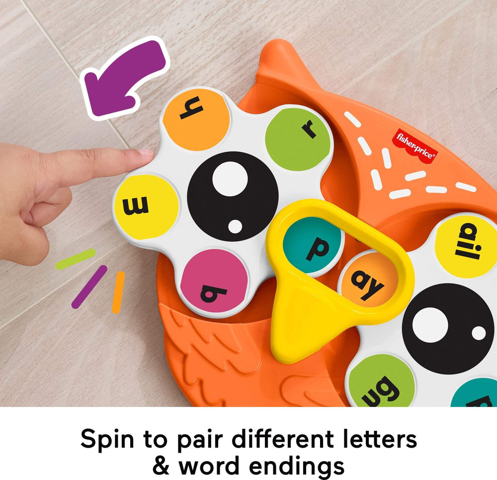 Fisher-Price Spin 'n Rhyme fidget motion supports fine motor play
