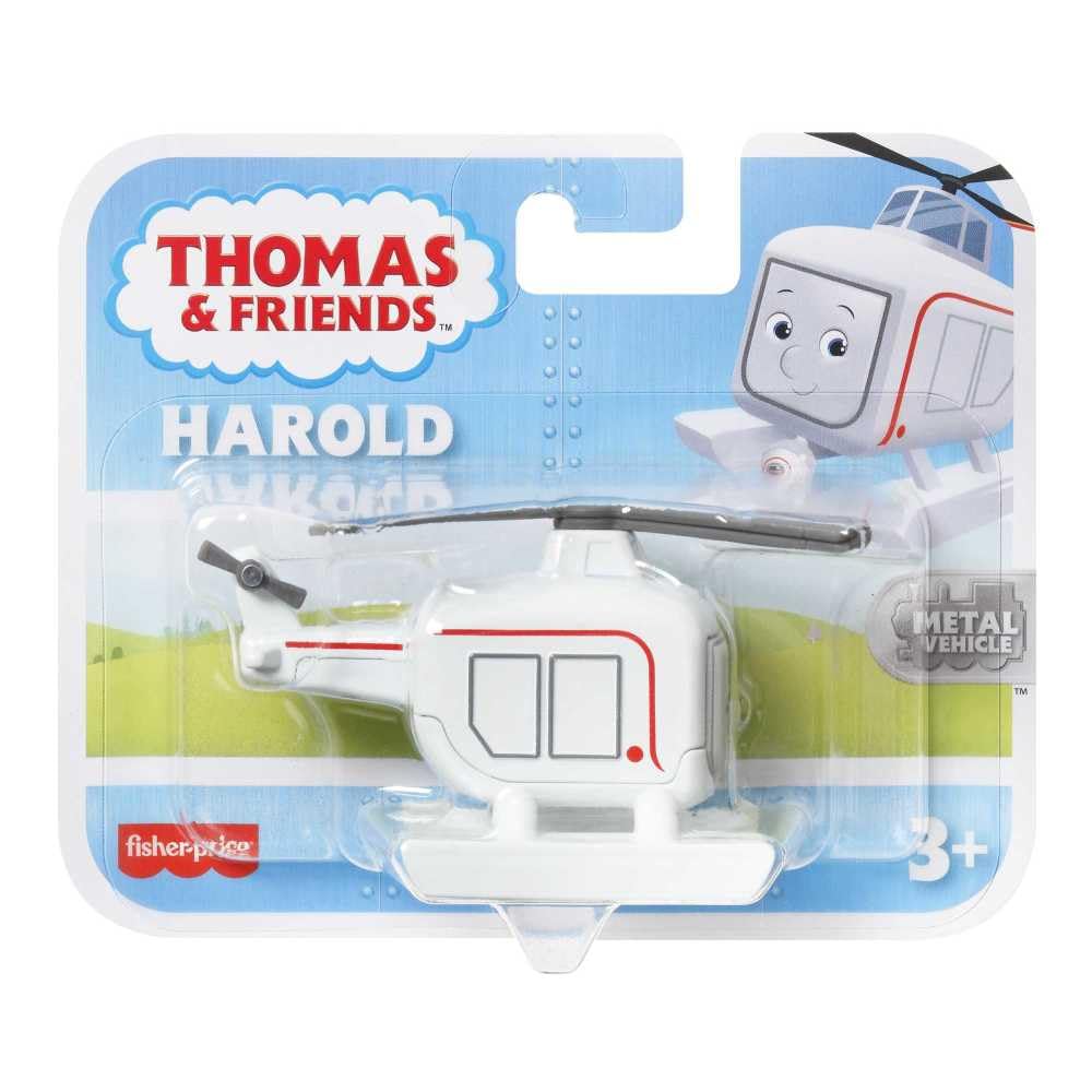 Fisher-Price Harold packaging image, sturdy metal construction for kids