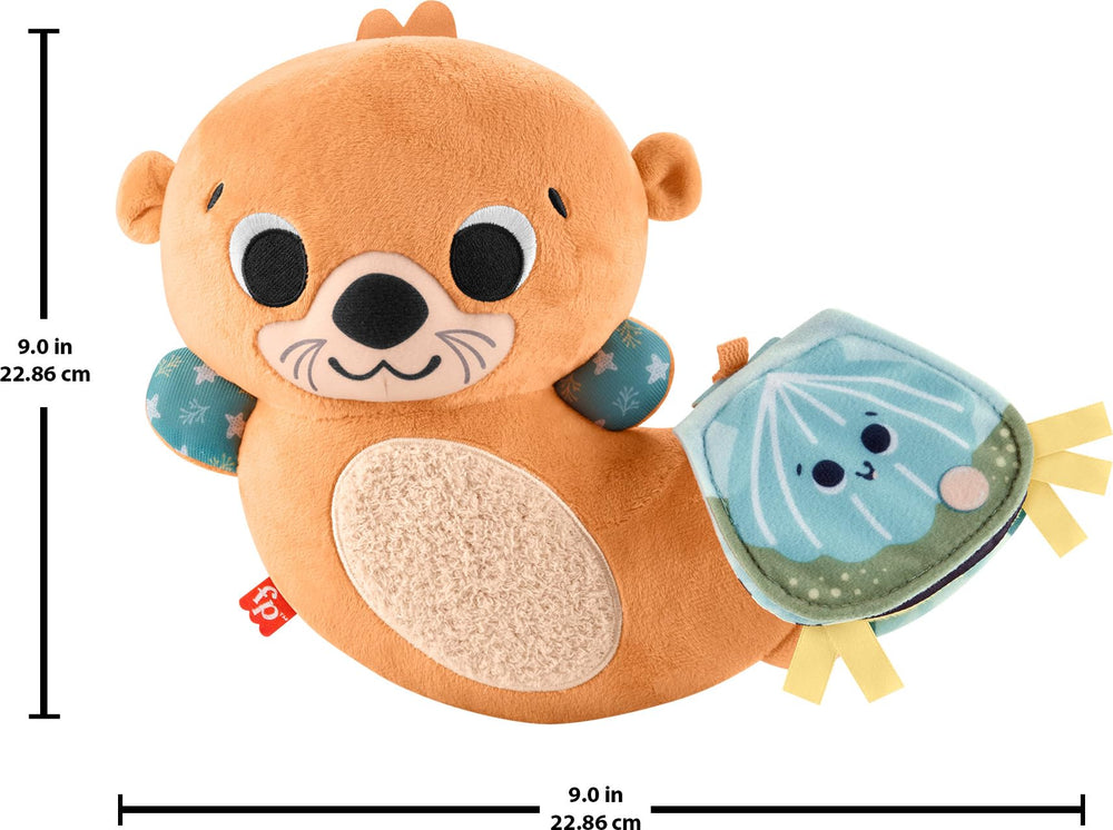 Fisher-Price travel-friendly otter toy and book for on-the-go play