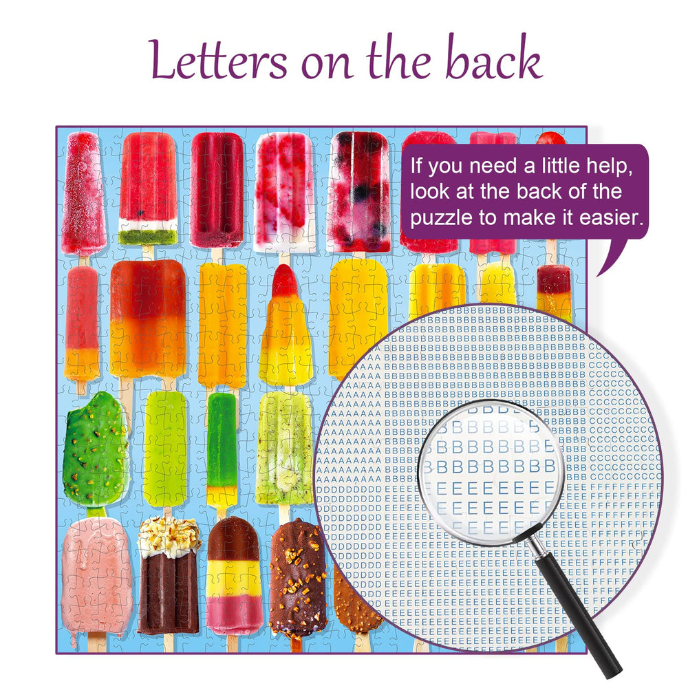 Fishwisdom popsicles puzzle completed scene inspires cozy game night.