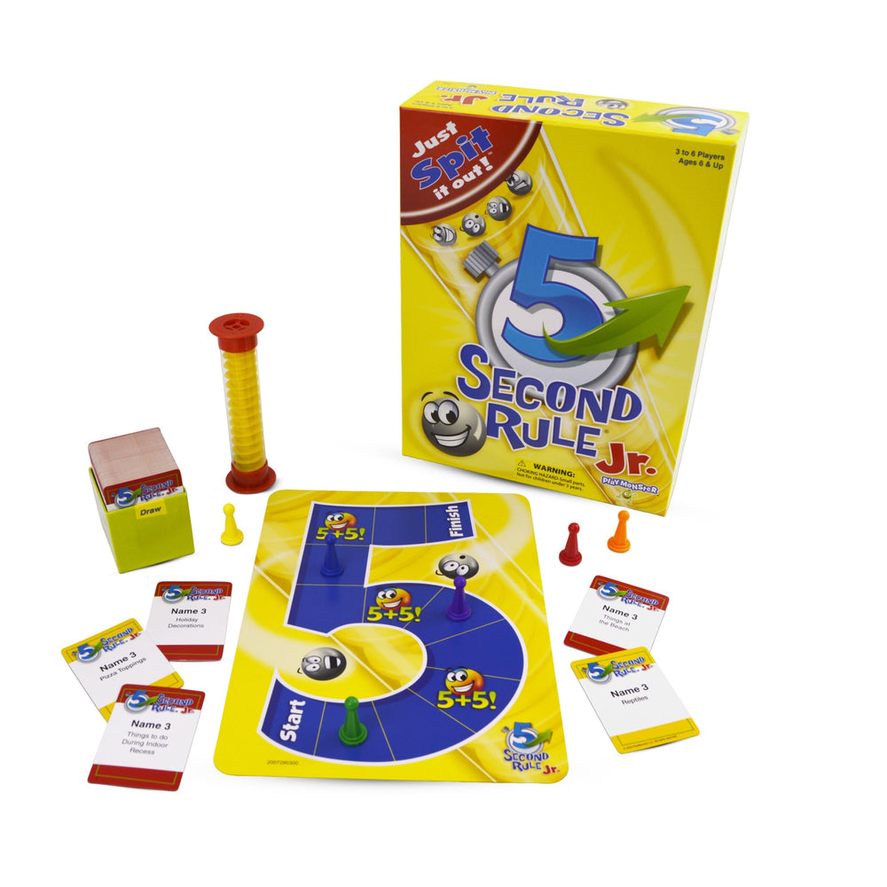 Five Second Rule Jr. timer in action, sparking quick thinking during family play