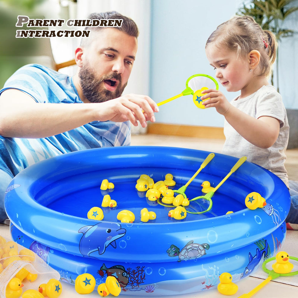 FIVEDAOGANG bath time ducks enhance tub play and sensory exploration