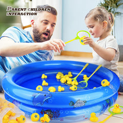 FIVEDAOGANG bath time ducks enhance tub play and sensory exploration