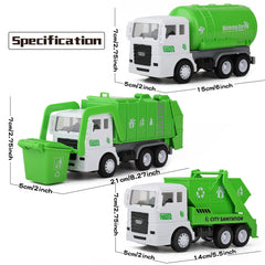 FIVEDAOGANG friction-powered moveable trucks require no batteries for energetic play.