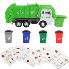 Children engage in garbage sorting play using the FIVEDAOGANG set