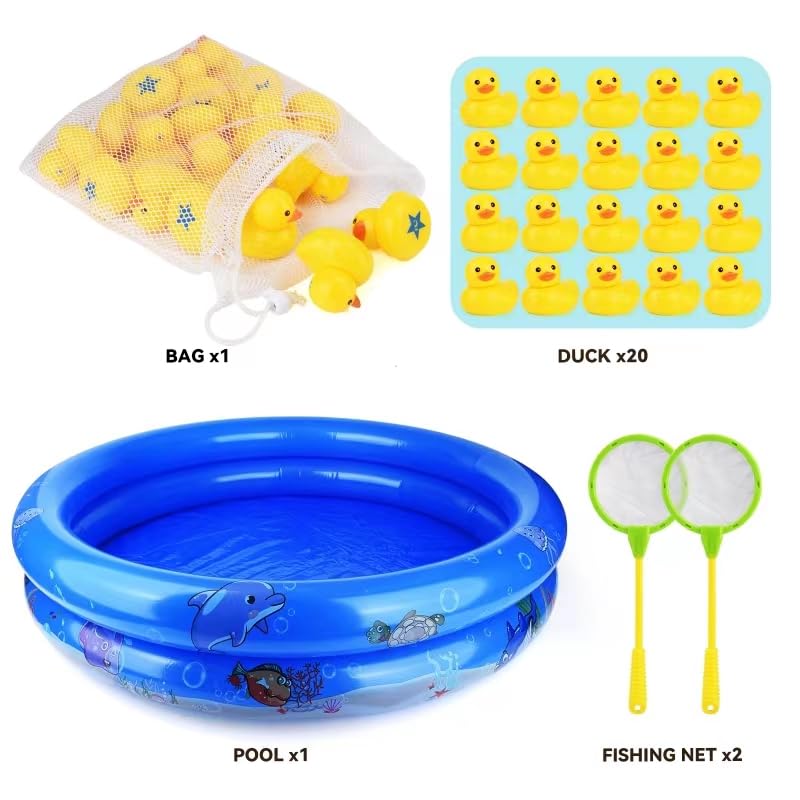 FIVEDAOGANG storage bag keeps ducks organized after play