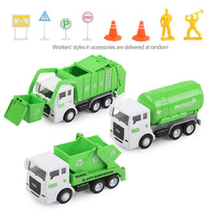 FIVEDAOGANG three-truck set offers versatile storytelling and city-play opportunities.