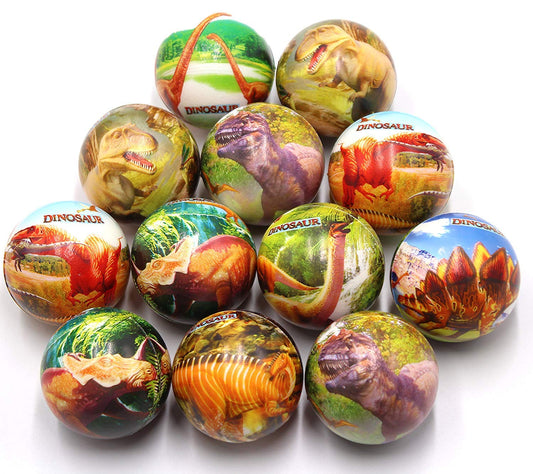 FIVOENDAR dinosaur face stress ball for portable stress relief and work focus.